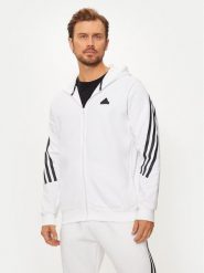 Adidas Bluza Future Icons 3-Stripes JJ4158 Biały Regular Fit. Białe bluzy Adidas, m, bez wzorów, z bawełny, bez kaptura. Za 229.99 zł.