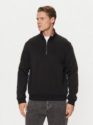 Jack&Jones Bluza Bradley 12250747 Czarny Relaxed Fit. Czarne bluzy Jack&Jones, m, bez wzorów, z bawełny, bez kaptura. Za 129.99 zł.