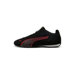 Buty męskie sneakersy sportowe Puma CATCH SD. Czarne buty do biegania Puma, bez wzorów, bez zapięcia, do biegania. W wyprzedaży za 228.00 zł.