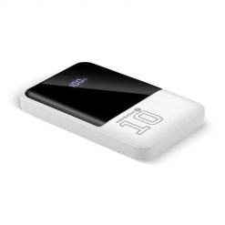 EVERACTIVE POWERBANK 10 000MAH, 2X USB, 1X USB-C 22,5W, QC4+, WYŚWIETLACZ LCD, BIAŁY EB-10Q. Białe powerbanki everActive. Za 51.99 zł.