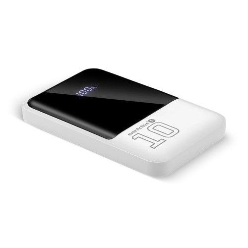 EVERACTIVE POWERBANK 10 000MAH, 2X USB, 1X USB-C 22,5W, QC4+, WYŚWIETLACZ LCD, BIAŁY EB-10Q. Białe powerbanki everActive. Za 51.99 zł.
