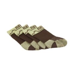 Skarpetki dla psów Ruffwear Bark'n Boot. Brązowe skarpety RUFFWEAR, bez wzorów, z dzianiny. Za 187.50 zł.