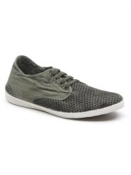 Natural world Sneakersy w kolorze khaki rozmiar: 42. Brązowe buty sportowe casual natural world, bez wzorów, z bawełny, bez zapięcia. Za 79.03 zł.