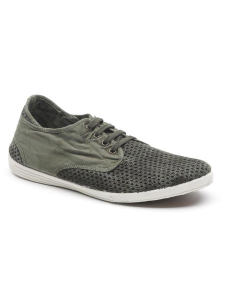 Natural world Sneakersy w kolorze khaki rozmiar: 42. Brązowe buty sportowe casual natural world, bez wzorów, z bawełny, bez zapięcia. Za 78.84 zł.