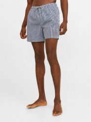 Jack&Jones Szorty kąpielowe Fiji 12253240 Granatowy Regular Fit. Niebieskie kąpielówki Jack&Jones, m, bez wzorów, z syntetyku. Za 139.99 zł.