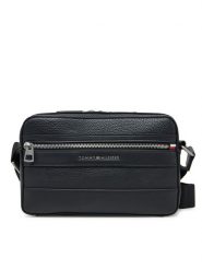 Tommy Hilfiger Saszetka Th Central Ew Reporter AM0AM13207 Czarny. Czarne saszetki i nerki Tommy Hilfiger, bez wzorów, ze skóry. Za 279.99 zł.