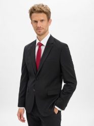 HUGO kurtka modułowa -Arti Mężczyźni Super Slim Fit czarny, 46. Czarne kurtki Hugo, m, bez wzorów, z wełny, bez kaptura. Za 1,449.95 zł.