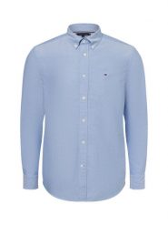 Tommy Hilfiger Koszula Mężczyźni Regular Fit Bawełna niebieski|biały, XL. Białe koszule Tommy Hilfiger, m, bez wzorów, z bawełny, bez kołnierzyka, bez ramiączek. Za 419.95 zł.