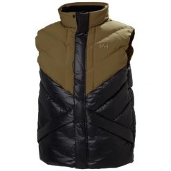 Kurtka puchowa Helly Hansen Village. Brązowe kurtki Helly Hansen, m, bez wzorów, z materiału, bez kaptura. Za 799.20 zł.