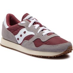 Sneakersy SAUCONY - Dxn Trainer Vintage S70369-36 Gry/Mar. Czerwone buty sportowe casual Saucony, bez wzorów, z materiału, bez zapięcia. W wyprzedaży za 259.00 zł.