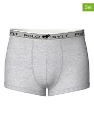 Polo Sylt Bokserki (3 pary) w kolorze szarym rozmiar: 3XL. Szare bokserki Polo Sylt, xl, bez wzorów. Za 69.95 zł.