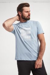 T-shirt męski EMPORIO ARMANI. T-shirty Emporio Armani, m, bez wzorów, bez kołnierzyka, bez ramiączek. W wyprzedaży za 211.47 zł.