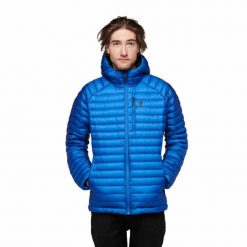Męska kurtka puchowa Black Diamond Approach Down Hoody. Niebieskie kurtki Black Diamond, m, bez wzorów, z puchu, bez kaptura. Za 1,119.99 zł.