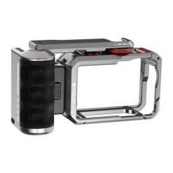 Tytanowa klatka rozszerzająca z uchwytem i dodatkowymi przyłączami Puluz dla DJI Osmo Action 6. Zegarki sportowe PULUZ. Za 240.00 zł.