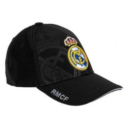 Męska Czapka Z Daszkiem 45th. Czarne czapki z daszkiem REAL MADRID, bez wzorów. Za 189.99 zł.