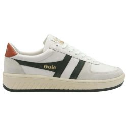Sneakersy Gola Grandslam Classic. Białe buty sportowe casual Gola, bez wzorów, bez zapięcia. Za 446.50 zł.