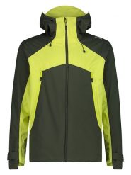 CMP Kurtka softshellowa w kolorze jaskrawozielonym rozmiar: 46. Zielone kurtki outdoor i hardshell CMP, bez wzorów, z tkaniny, bez kaptura. Za 295.02 zł.