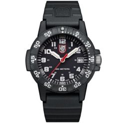 Zegarek outdoorowy Luminox Leatherback SEA Turtle 39mm. Czarne zegarki Luminox, szklane. Za 1,462.50 zł.