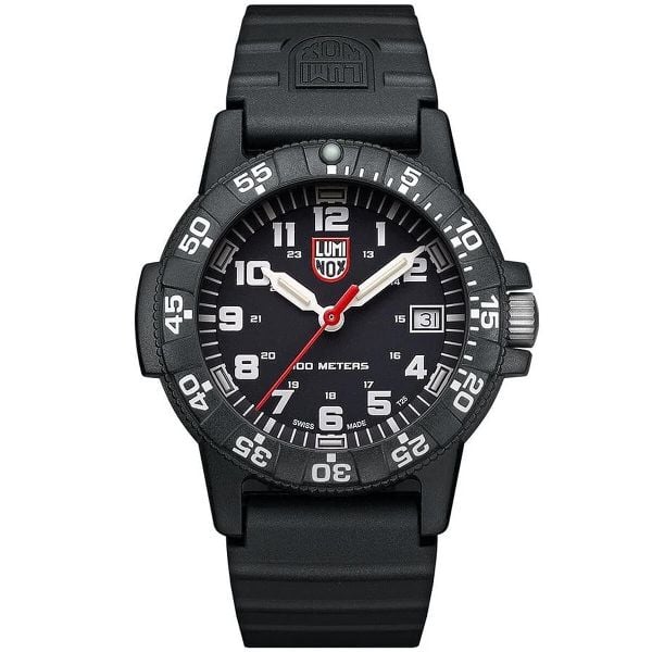 Zegarek outdoorowy Luminox Leatherback SEA Turtle 39mm. Czarne zegarki Luminox, szklane. Za 1,478.15 zł.