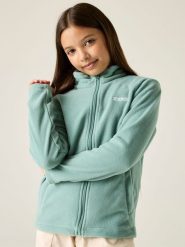 Regatta Kurtka polarowa "King II" w kolorze turkusowym rozmiar: 116. Niebieskie kurtki Regatta, bez wzorów, z polaru, bez kaptura. Za 61.75 zł.