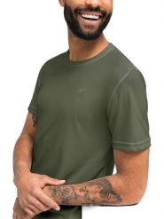Maier Sports Koszulka funkcyjna "Walter" w kolorze khaki rozmiar: M. Brązowe t-shirty sportowe Maier Sports, bez wzorów, z materiału, bez ramiączek, outdoorowe. Za 83.22 zł.