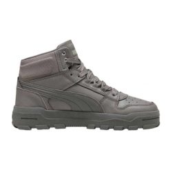 Trampki Męskie Skóra Rebound Abrupt. Szare trampki Puma, m, bez wzorów, bez zapięcia. Za 289.00 zł.
