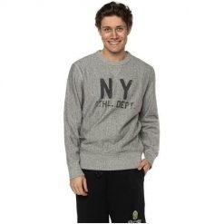 Bluza sportowa męska Champion X Todd Snyder NY. Szare bluzy bez kaptura Champion, l, bez wzorów, bez kaptura. Za 634.00 zł.