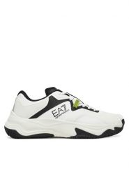 EA7 Emporio Armani Sneakersy X8X248 XK445 T680 Biały. Białe buty sportowe casual EA7 Emporio Armani, bez wzorów, z materiału, bez zapięcia. Za 749.99 zł.