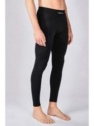 Iron-ic Legginsy funkcyjne "IRN 4.1 I-SOFT" w kolorze czarnym rozmiar: S/M. Czarne legginsy długie sportowe Iron-ic, m, bez wzorów. Za 91.12 zł.