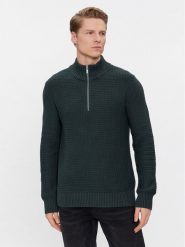 Selected Homme Sweter 16091800 Zielony Regular Fit. Zielone swetry rozpinane Selected Homme, m, bez wzorów, z bawełny, bez kołnierzyka, bez ramiączek. Za 289.99 zł.