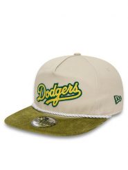 New Era Czapka z daszkiem Cord Golfer La Dodgers 60435062 Beżowy. Brązowe czapki z daszkiem New Era, bez wzorów, z materiału. Za 219.99 zł.